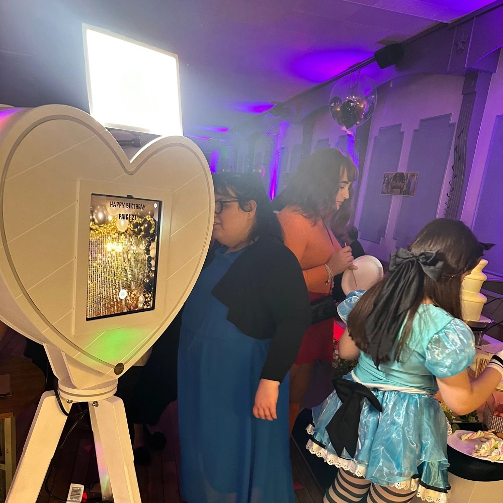 Wedding photo booth