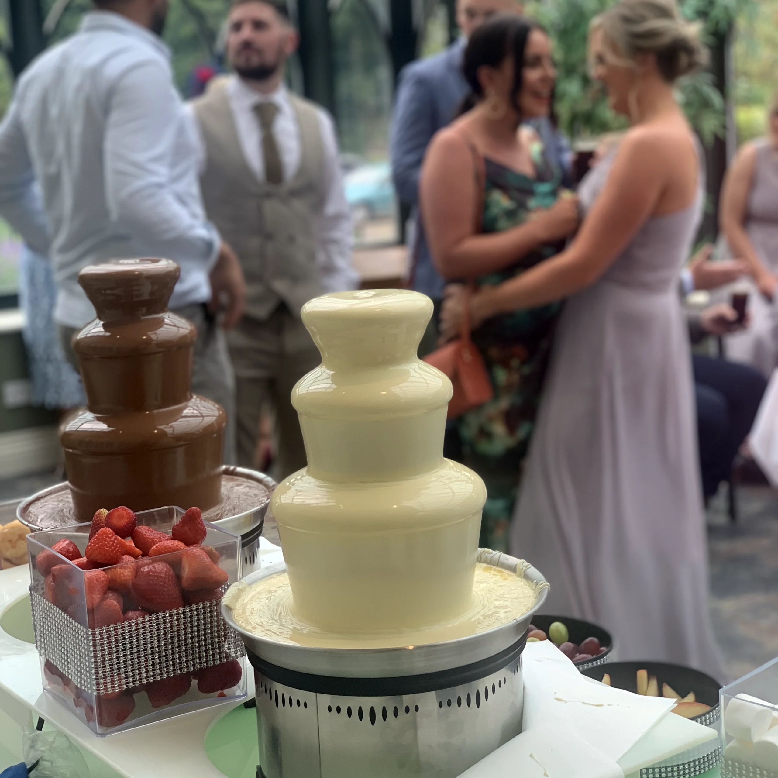 Chocolate fountains for weddings